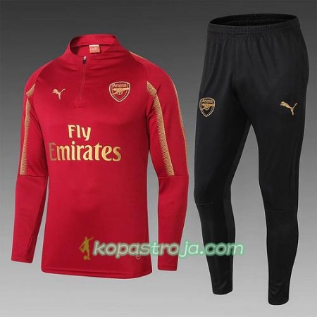 Arsenal Tränings Sweatshirtställ Röd 2018/19